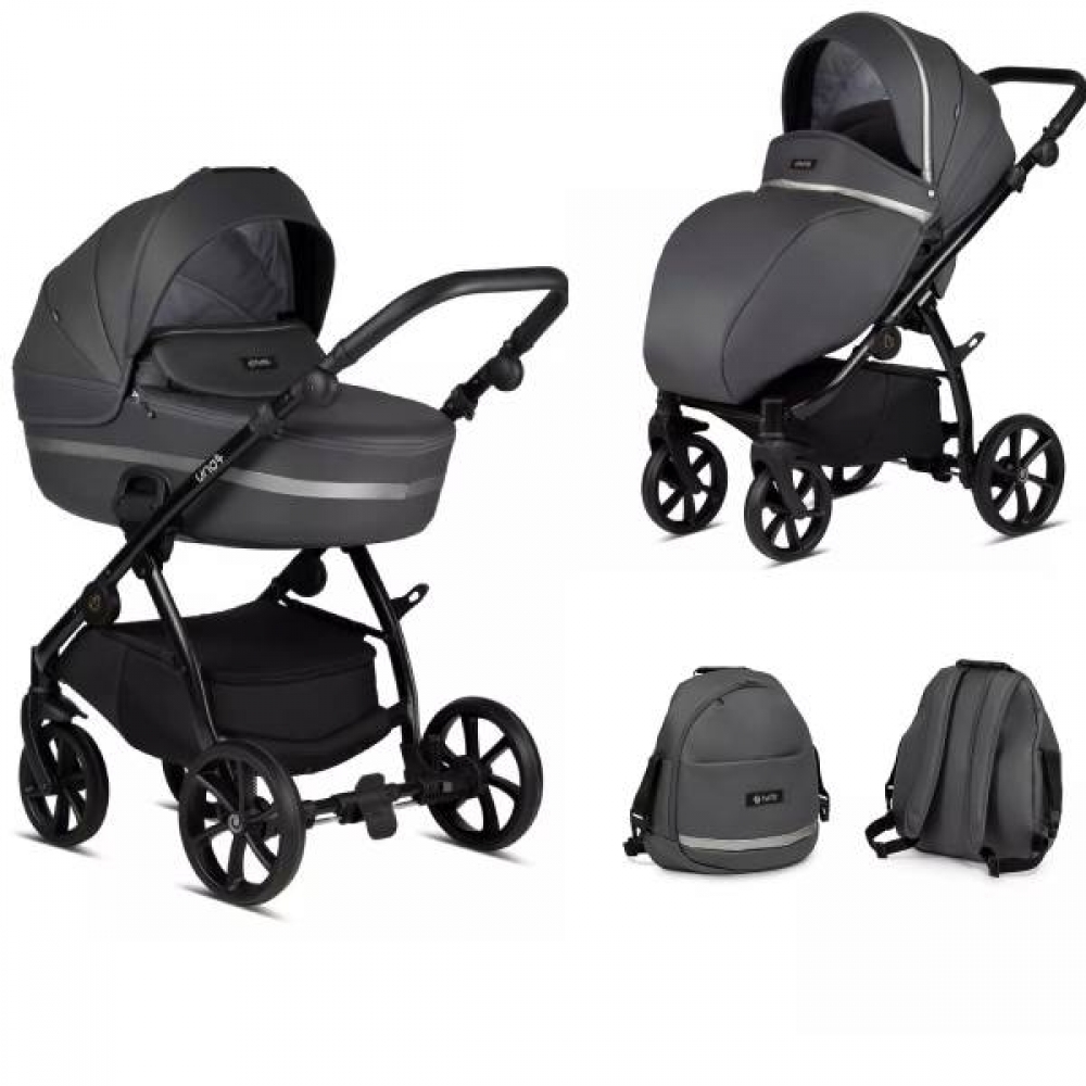 Tutis Uno 3+ Еко кожа - Бебешка количка, 2в1 - NV/ - BG Hlapeta.com